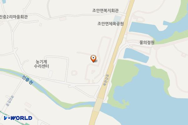 물의정원제1공영 위치 지도 — 경기도 남양주시 조안면 진중리 136