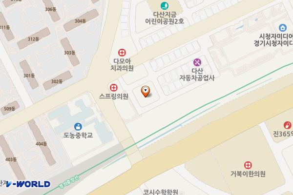 다산 제5공영 위치 지도 — 경기도 남양주시 다산동 6178
