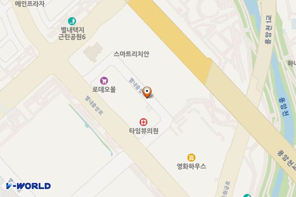 별내동 노상제6 위치 지도 — 경기도 남양주시 별내동 1006-4