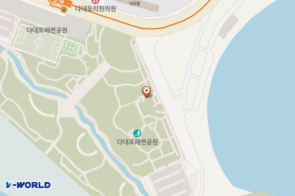 몰운대 공영주차장 위치 지도 — 부산광역시 사하구 몰운대1길 14