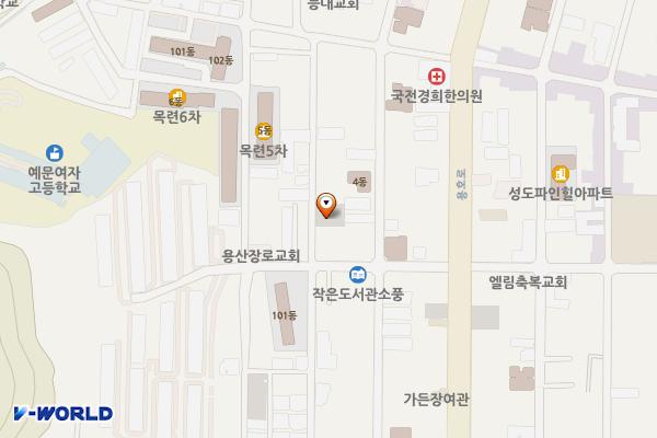 동명로118번길 공영주차장 위치 지도 — 부산광역시 남구 용호동 485-16