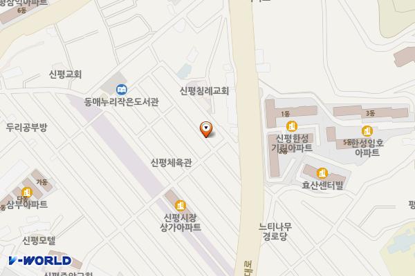 신평골목시장 공영주차장 위치 지도 — 부산광역시 사하구 다대로116번길 13
