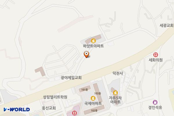 양지아파트주변 위치 지도 — 부산광역시 남구 감만동 44-149