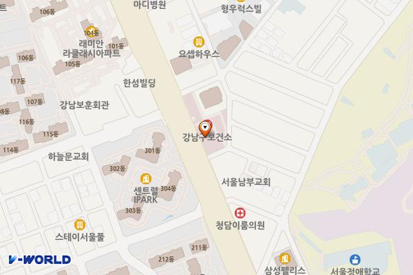 삼성로별관 부설 위치 지도 — 서울특별시 강남구 삼성로628