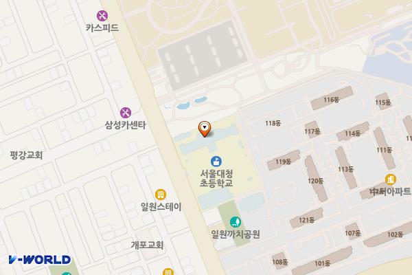 탄천제2호 위치 지도 — 서울특별시 강남구 양재대로 55길28