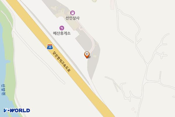 예산(당진) 휴게소 위치 지도 — 충청남도 예산군 신양면 당진영덕고속도로 33 (서계양리)