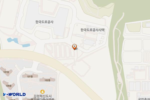 한국도로공사본사 위치 지도 — 경상북도 김천시 혁신8로 77