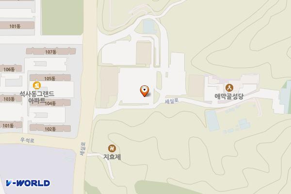 롯데마트 석사점 위치 지도 — 강원특별자치도 춘천시 세실로 108 (석사동)
