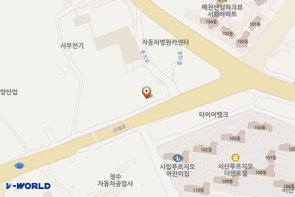 롯데마트 서산점 위치 지도 — 충청남도 서산시 충의로 27 (예천동)