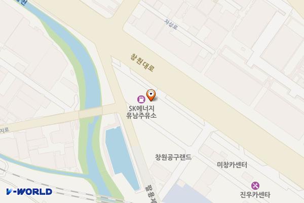 남광석유판매 위치 지도 — 경상남도 창원시 의창구 창원대로314