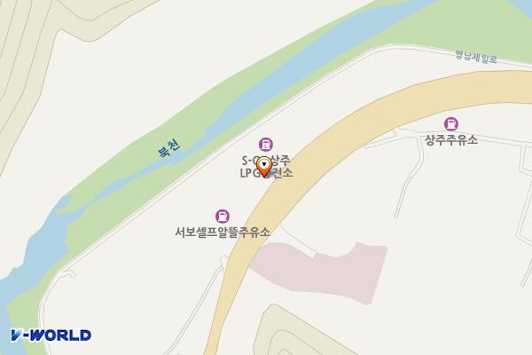 S-oil LPG 상주충전소 위치 지도 — 경상북도 상주시 영남제일로1950