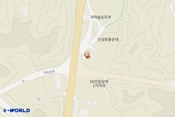 카페에비뉴 220 위치 지도 — 경상북도 안동시 상아동 266-2