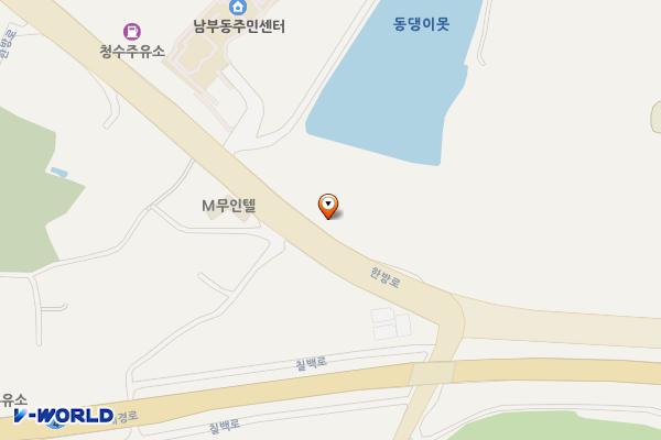 대어돌섬횟집 위치 지도 — 경상북도 영천시 한방로77