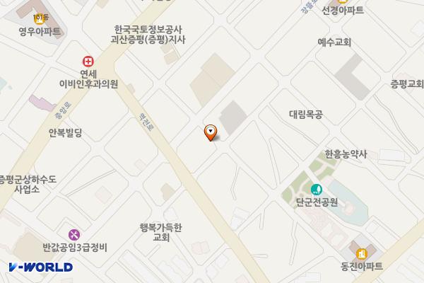 신동리 68주차장(나대지) 위치 지도 — 충청북도 증평군 증평읍 신동리 68