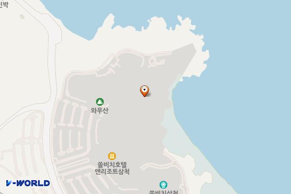 쏠비치호텔리조트 위치 지도 — 강원특별자치도 삼척시 수로부인길453