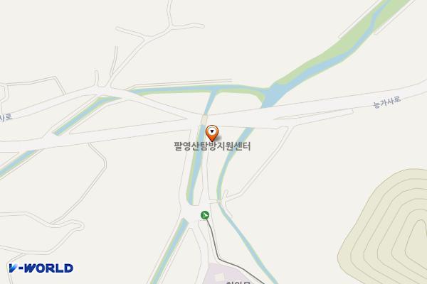 다도해상국립공원 팔영산주차장 위치 지도 — 전남광주통합특별시 고흥군 점암면 성기리 능가사로 386-2