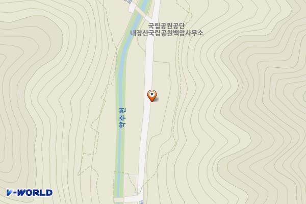 내장산백암사무소 백양사 구 버스터미널 백양사 2주차장 위치 지도 — 전남광주통합특별시 장성군 북하면 약수리 252-6