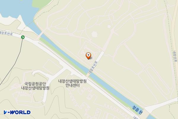 내장산국립공원 네이처센터 위치 지도 — 전북특별자치도 정읍시 내장동 169-1 