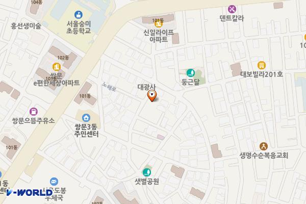 쌍문3동 제2공영주차장 위치 지도 — 서울특별시 도봉구 쌍문3동 315-62, 지하 1층 안쪽