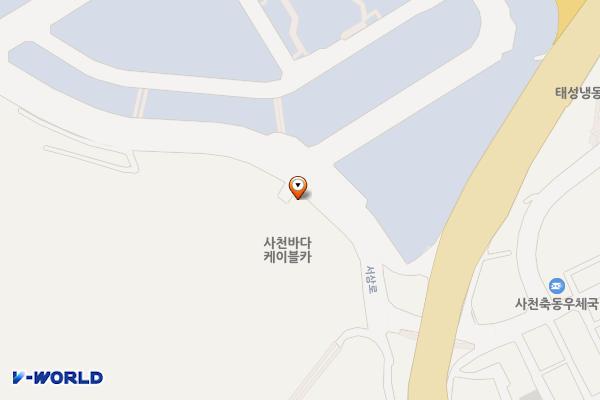 사천만남의 광장 위치 지도 — 경상남도 사천시 축동면 서삼로 1742