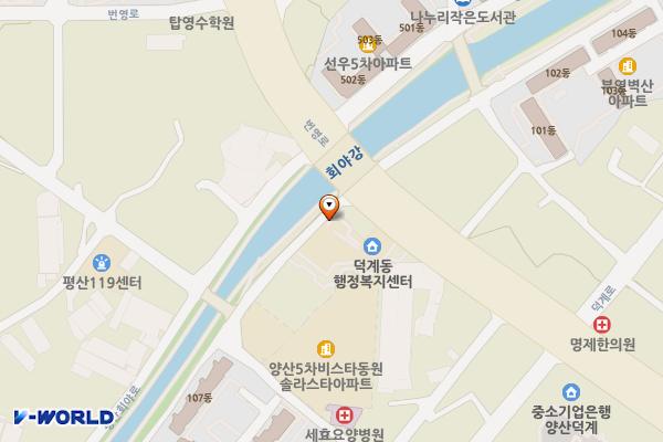 덕계동주민센터 위치 지도 — 경상남도 양산시 덕계동 1039-5