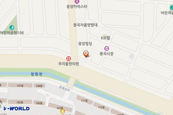 봉곡 공영주차장 위치 지도 — 경상남도 창원시 의창구 봉곡동 138-4