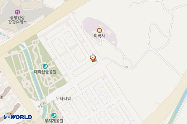 송산리 883주차장(나대지) 위치 지도 — 충청북도 증평군 증평읍 송산리 883