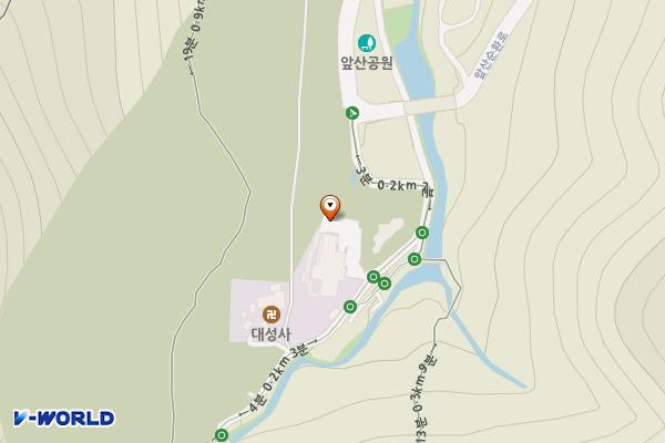 낙동강승전기념관 위치 지도 — 대구광역시 남구 앞산순환로 574-110