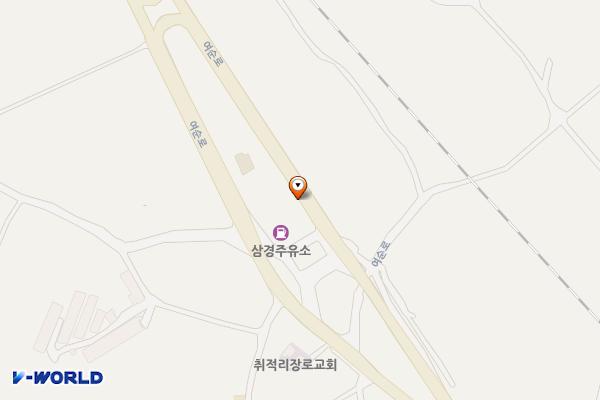 GS 여수율촌점 위치 지도 — 전남광주통합특별시 여수시 율촌면 여순로 699