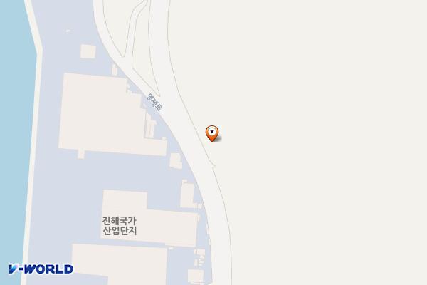 명동노외공영주차장(노외주차장) 위치 지도 — 경상남도 창원시 진해구 명동580, 좌측 주차장