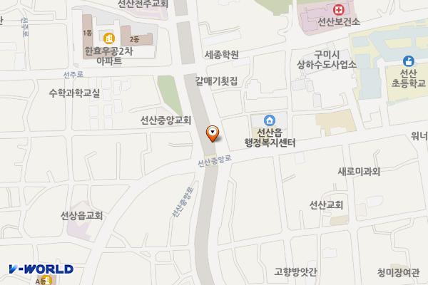 단계교 주차장 위치 지도 — 경상북도 구미시 단계동길 52, 단계교 쉼터 옆 주차장