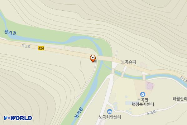 노곡면 복지회관 위치 지도 — 강원특별자치도 삼척시 노곡면 미근로 866