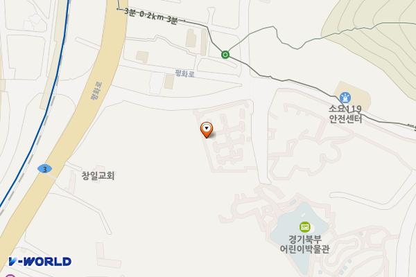 소요산축산물브랜드육타운 공영주차장 위치 지도 — 경기도 동두천시 평화로2910번길 30