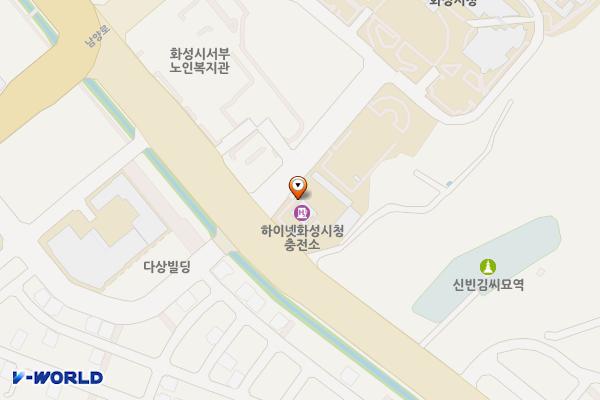 화성시청 위치 지도 — 경기도 화성시 남양읍 시청로 159