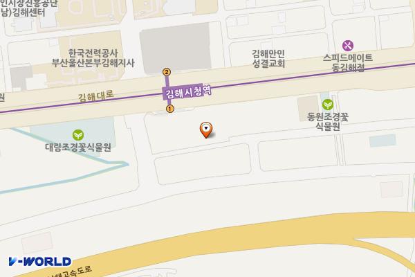 김해시 차량등록사업소 위치 지도 — 경상남도 김해시 김해대로 2401