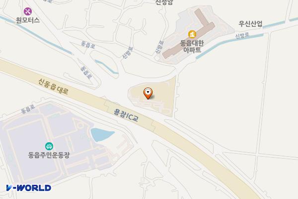 동읍사무소 위치 지도 — 경상남도 창원시 의창구 동읍 동읍로 88