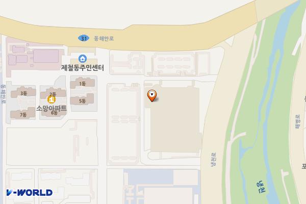 이마트 포항점 위치 지도 — 경상북도 포항시 남구 냉천로 10