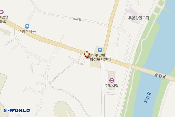 순천사랑나눔복지회관 위치 지도 — 전남광주통합특별시 순천시 주암면 동주로 2042-3