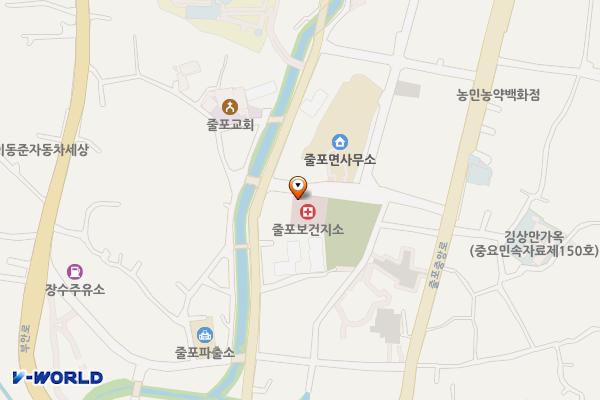 줄포면보건지소 위치 지도 — 전북특별자치도 부안군 줄포면 줄포4길 4