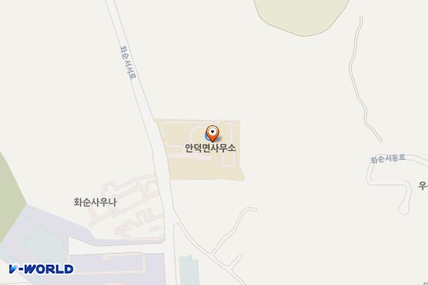 안덕면사무소 위치 지도 — 제주특별자치도 서귀포시 안덕면 화순서서로 74