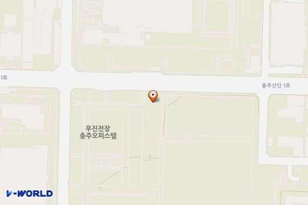 충주산업단지관리공단 위치 지도 — 충청북도 충주시 용탄동 1213