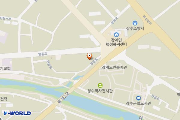 장계꿈나무어린이집 주차장 위치 지도 — 전북특별자치도 장수군 장계면 장계리 839