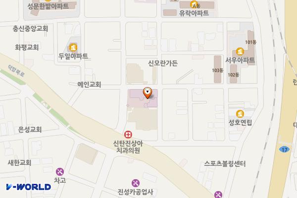 대덕보건소 위치 지도 — 대전광역시 대덕구 석봉로 38번길 55 대덕구보건소