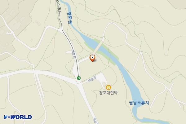 경포대주차장 위치 지도 — 전남광주통합특별시 강진군 성전면 월남리 1171-5？ 