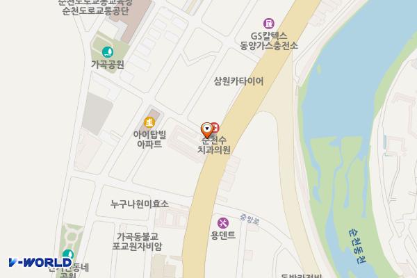 순천시 차량등록사업소 위치 지도 — 전남광주통합특별시 순천시 중앙로 351