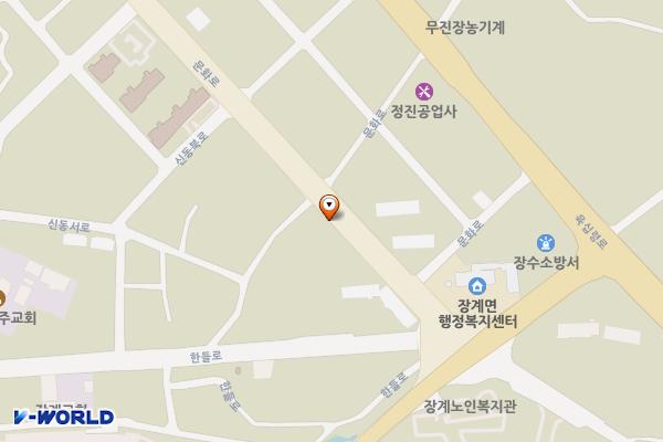 장계어린이집주차장 위치 지도 — 전북특별자치도 장수군 장계면 장계리 748