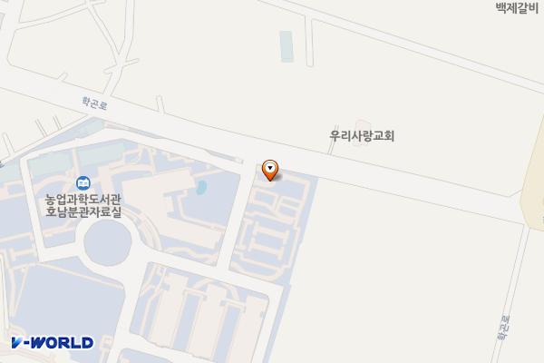농업기술실용화재단 위치 지도 — 전북특별자치도 익산시 평동로 457