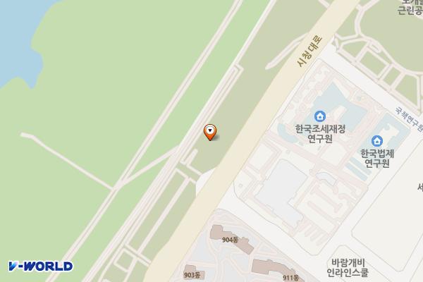 반곡동 수변공원 위치 지도 — 세종특별자치시 반곡동 234-10 