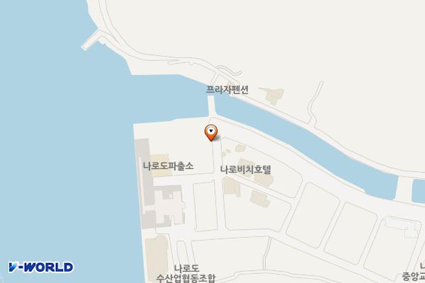 나로도연안여객선터미널 위치 지도 — 전남광주통합특별시 고흥군 봉래면 나로도항길 120-7