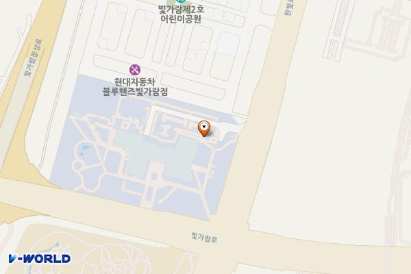 한국농촌경제연구원 위치 지도 — 전남광주통합특별시 나주시 빛가람로 601